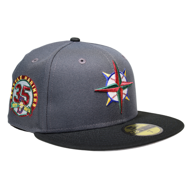 New Era Seattle Mariners 35th Anniversary Color Flip Edition 59Fifty Fitted  Cap