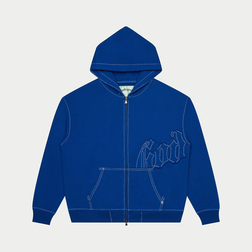 Godspeed OG Logo Sweatsuit Stitched Top – Blue