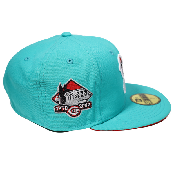 CINCINNATI REDS NEW ERA 59FIFTY 1990 WORLD SERIES CLOUD COLLECTION HAT –  Hangtime Indy