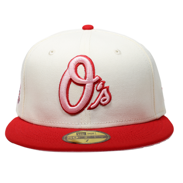 BALTIMORE ORILOES NEW ERA 59FIFTY 50TH ANNIVERSARY HAT