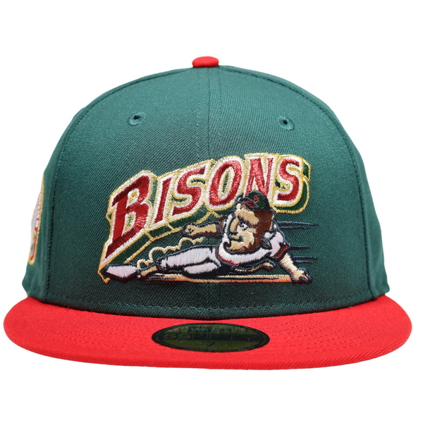 BUFFALO BISONS NEW ERA 59FIFTY BUSTER MINOR LEAUGE