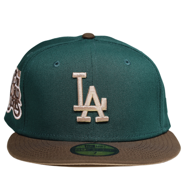 LA Dodgers MLB World Series Green 59FIFTY Cap