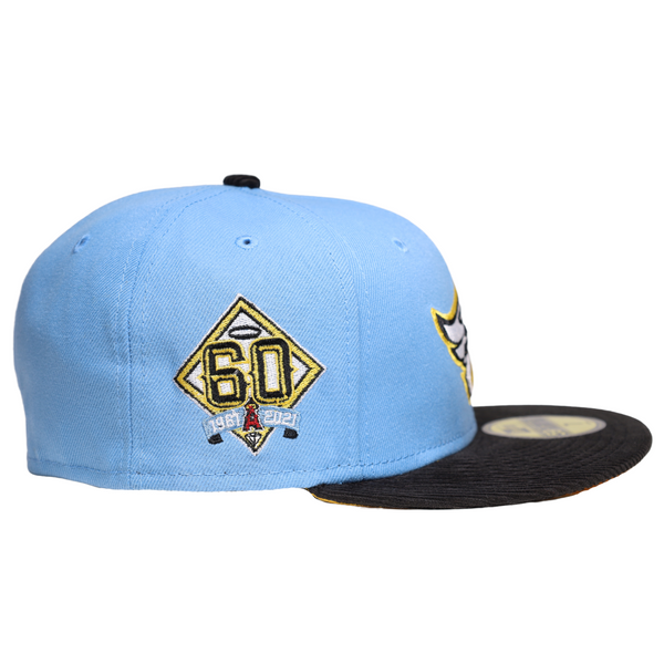 LOS ANGELES ANGLES NEW ERA 59FIFTY 60TH ANNIVERSARY HAT – Hangtime Indy