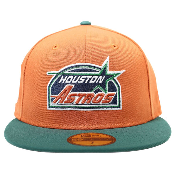 HOUSTON ASTROS Cap Orange Cooperstown Collection Hat MLB Baseball Texas