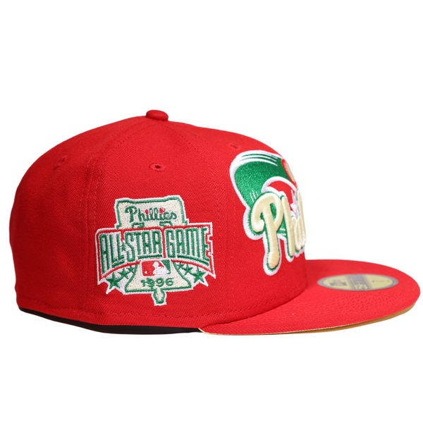 PHILADELPHIA PHILLIES NEW ERA 9FIFTY REALTREE 1996 ASG SNAPBACK HAT –  Hangtime Indy