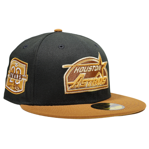 Toast Script Houston Astros Celebrating 45 Years New Era Fitted 8