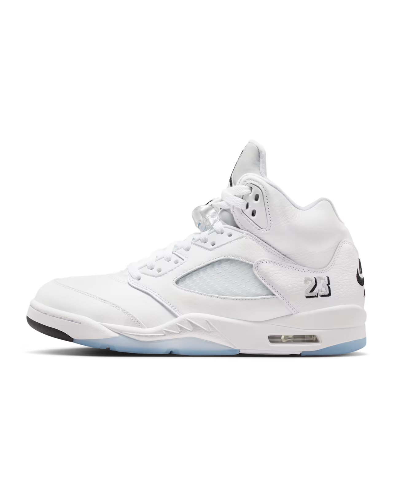 Air Jordan 5 Retro OG 'White and Metallic Silver'