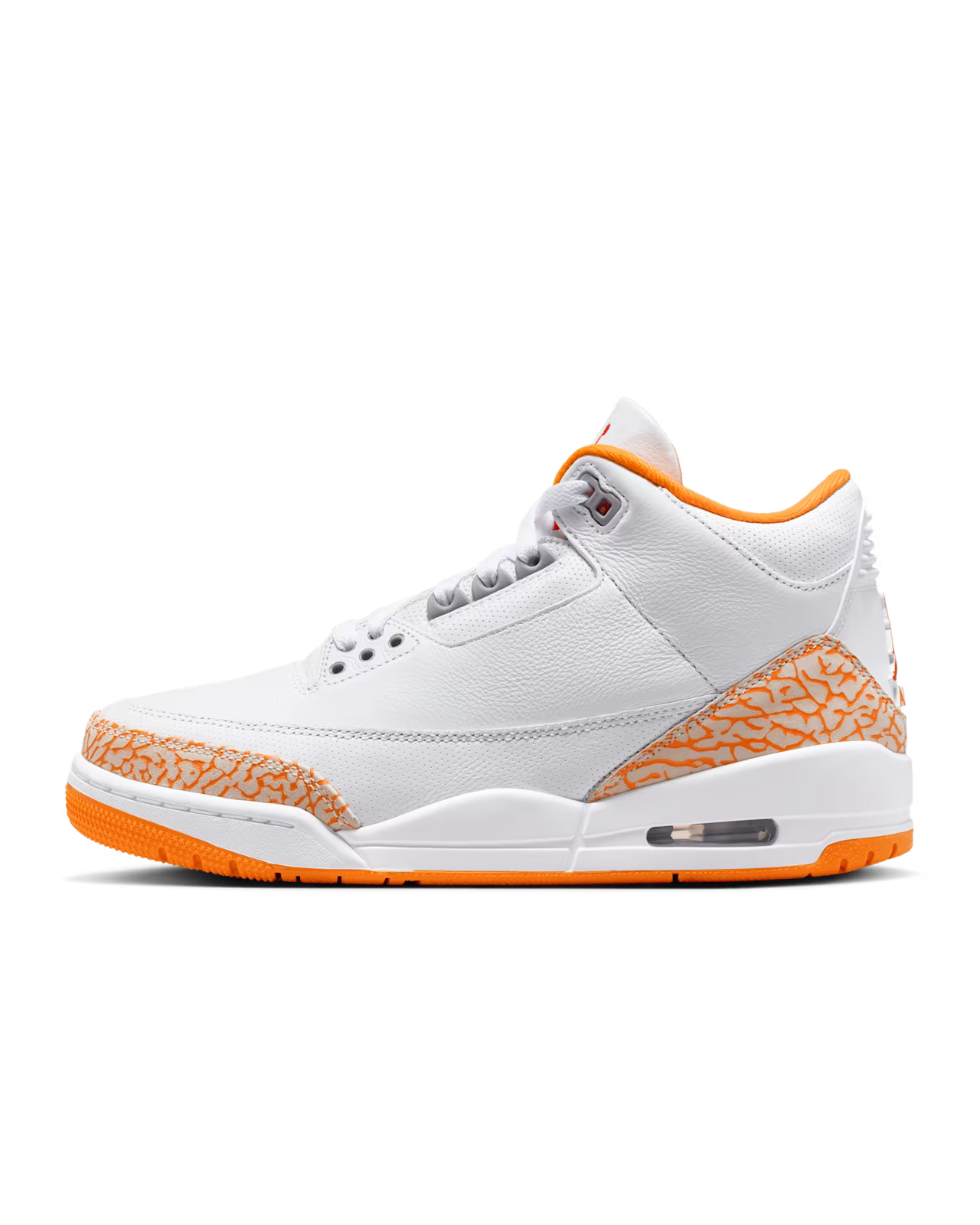 Air Jordan 3 WMNS 'White and Orange Peel'