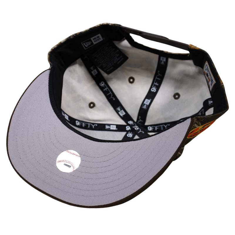 SAN DIEGO PADRES NEW ERA 9FIFTY REAL TREE 1978 ASG SNAPBACK HAT