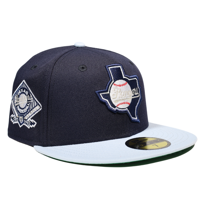 Newera 59FIFTY San Diego Padres Navy/Ultra Blue Script Fitted Hat 7