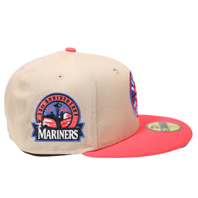 Seattle Mariners Vintage Series 30th Anniversary Fitted Hat 7 1/4