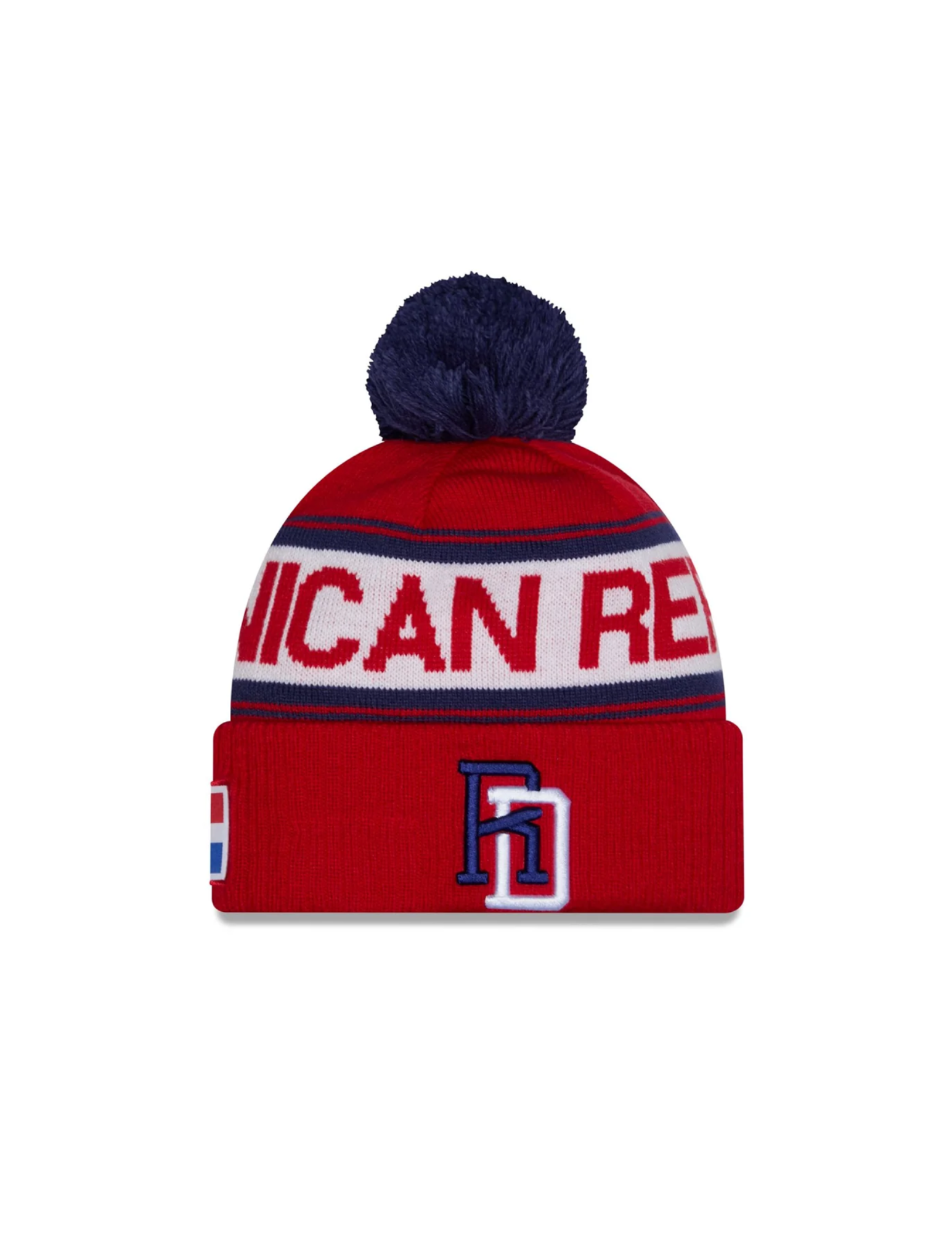 Dominican Republic 2026 World Baseball Classic Pom Knit