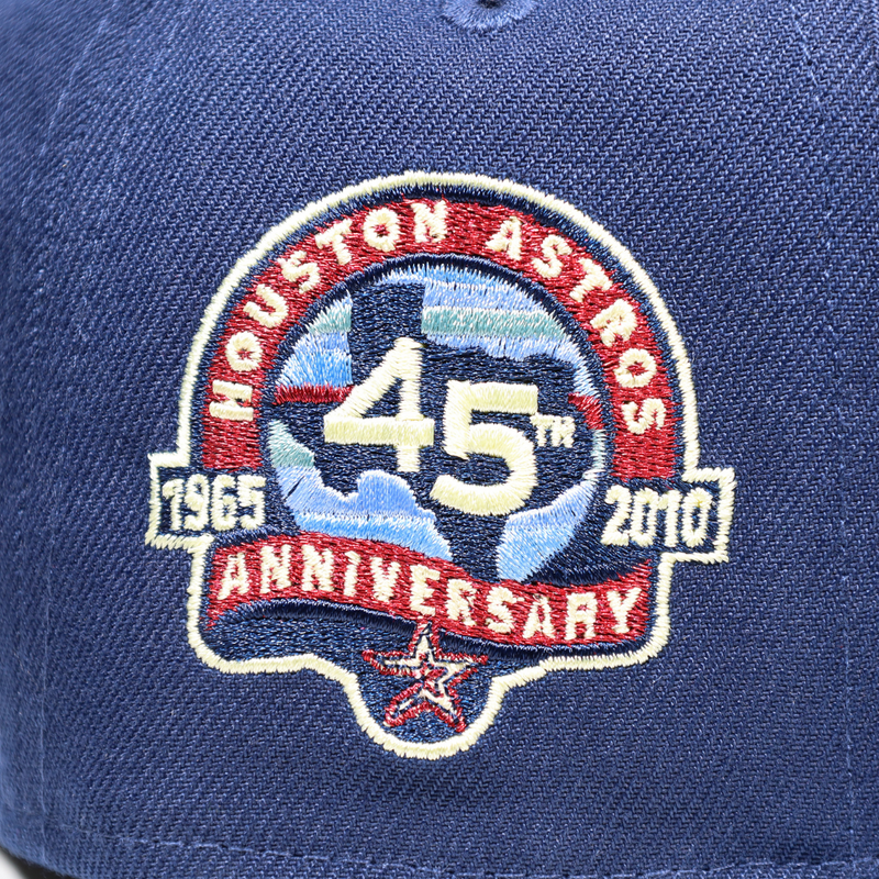 Houston Astros New Era 45th Anniversary Azure Undervisor 59FIFTY