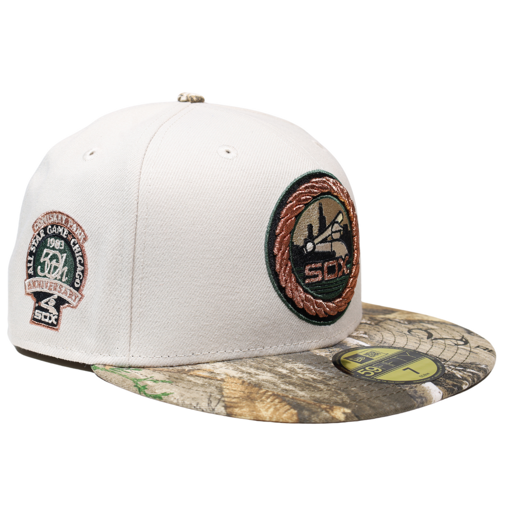 CHICAGO WHITE SOX 100TH ANNIVERSARY REAL TREE COLLECTION ORANGE BRIM