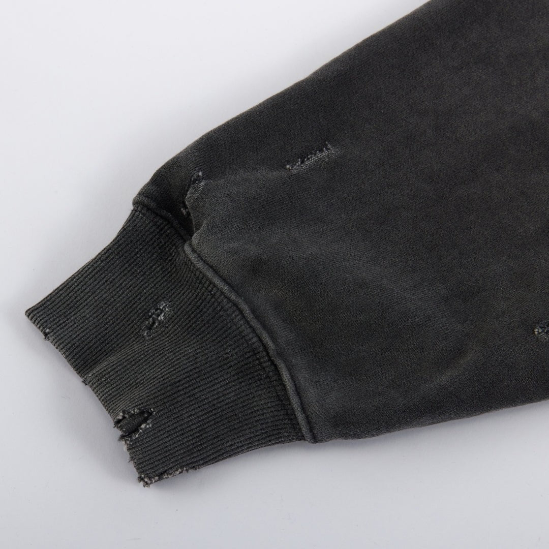 Draco Black Distressed Set – Black – detail 5