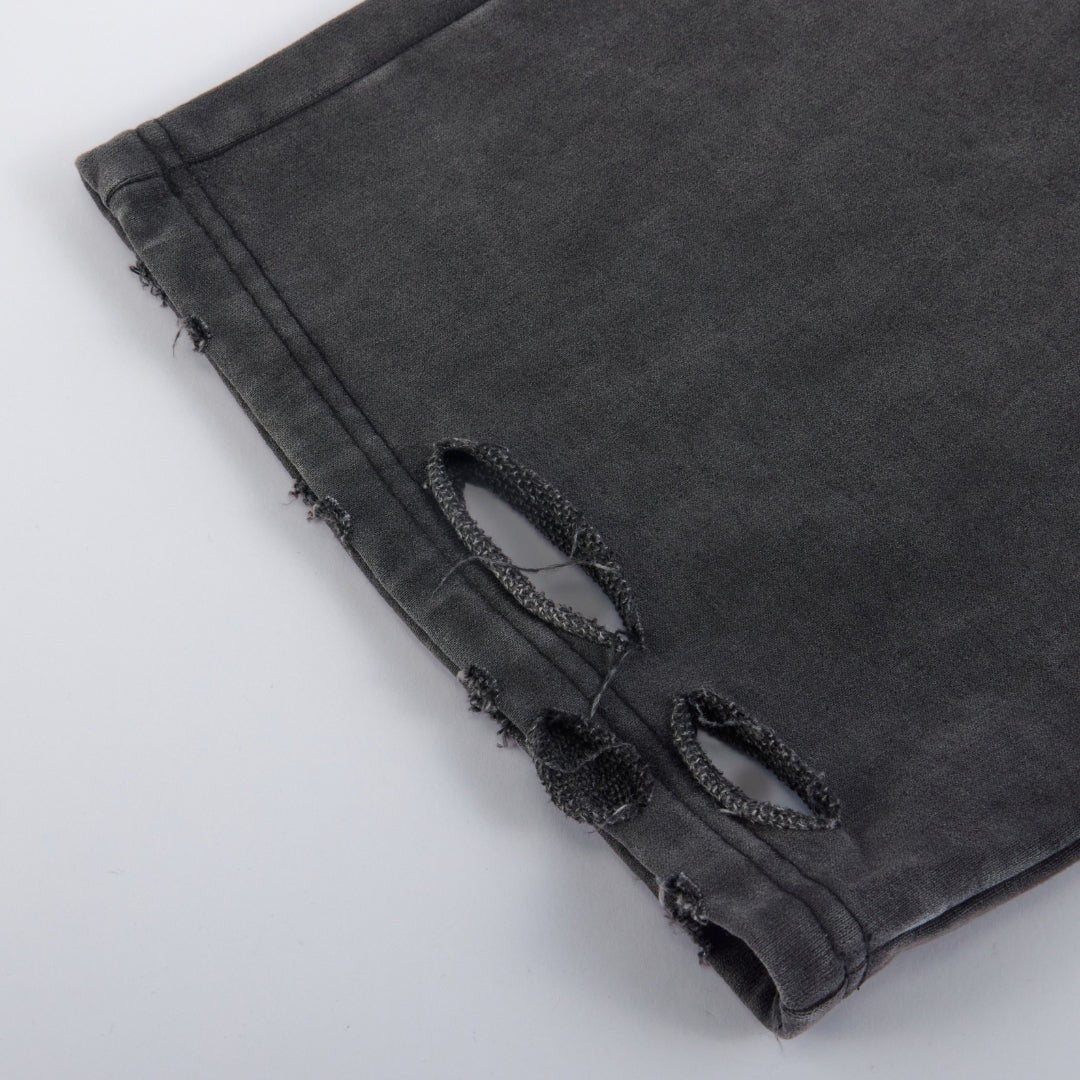 Draco Black Distressed Set – Black – detail 9