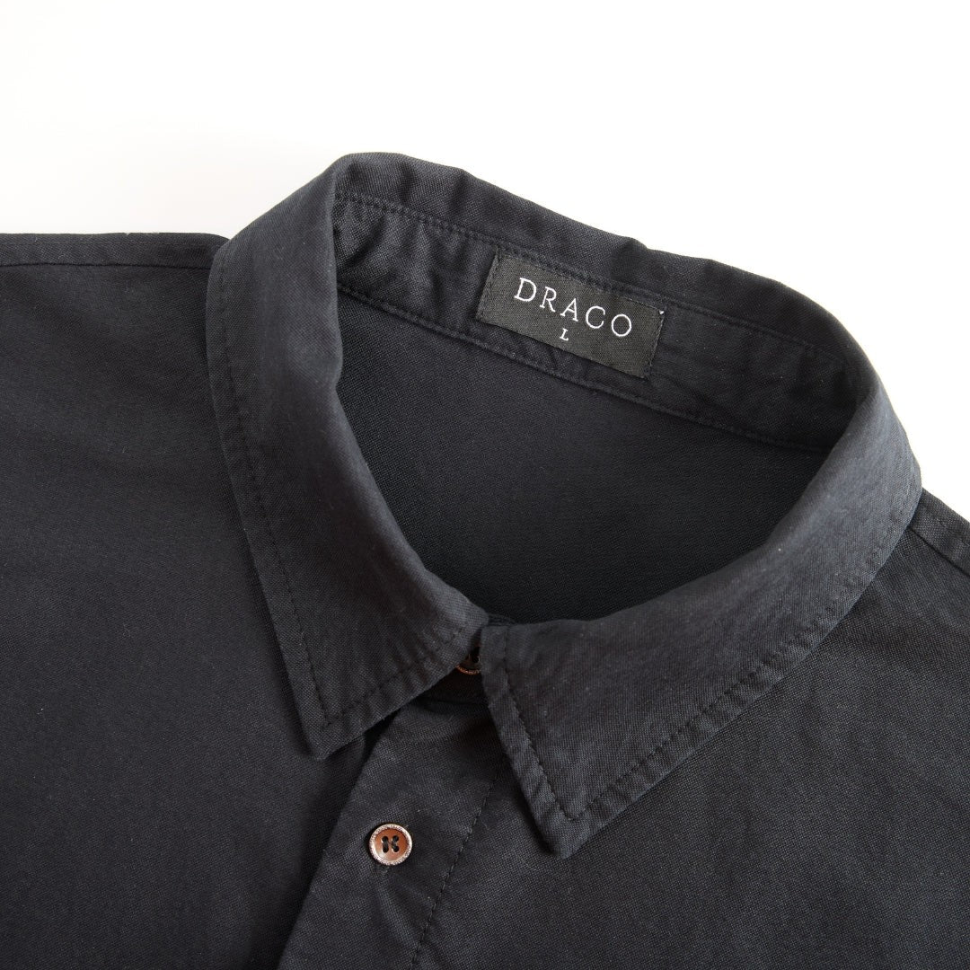 Draco Draco Shooter Polo – Black – detail view