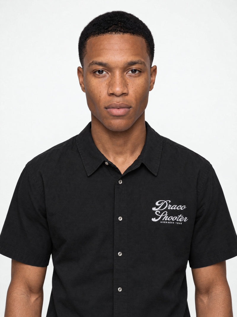 Draco Draco Shooter Polo – Black