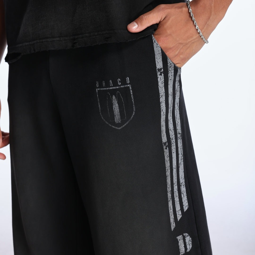 Draco Draco Army Pants – Black – detail view