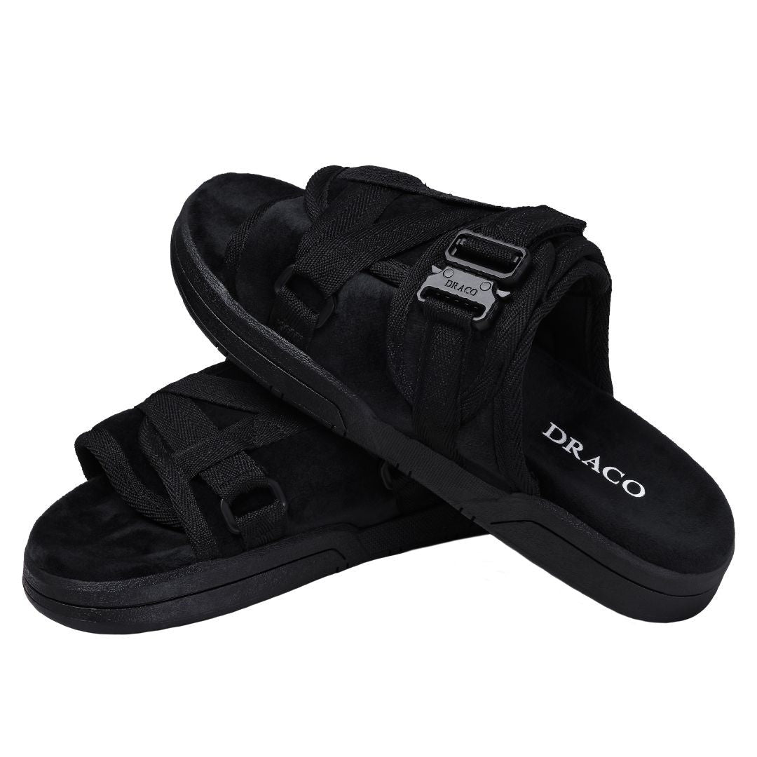 Draco Remastered Draco Slides – Black – detail view
