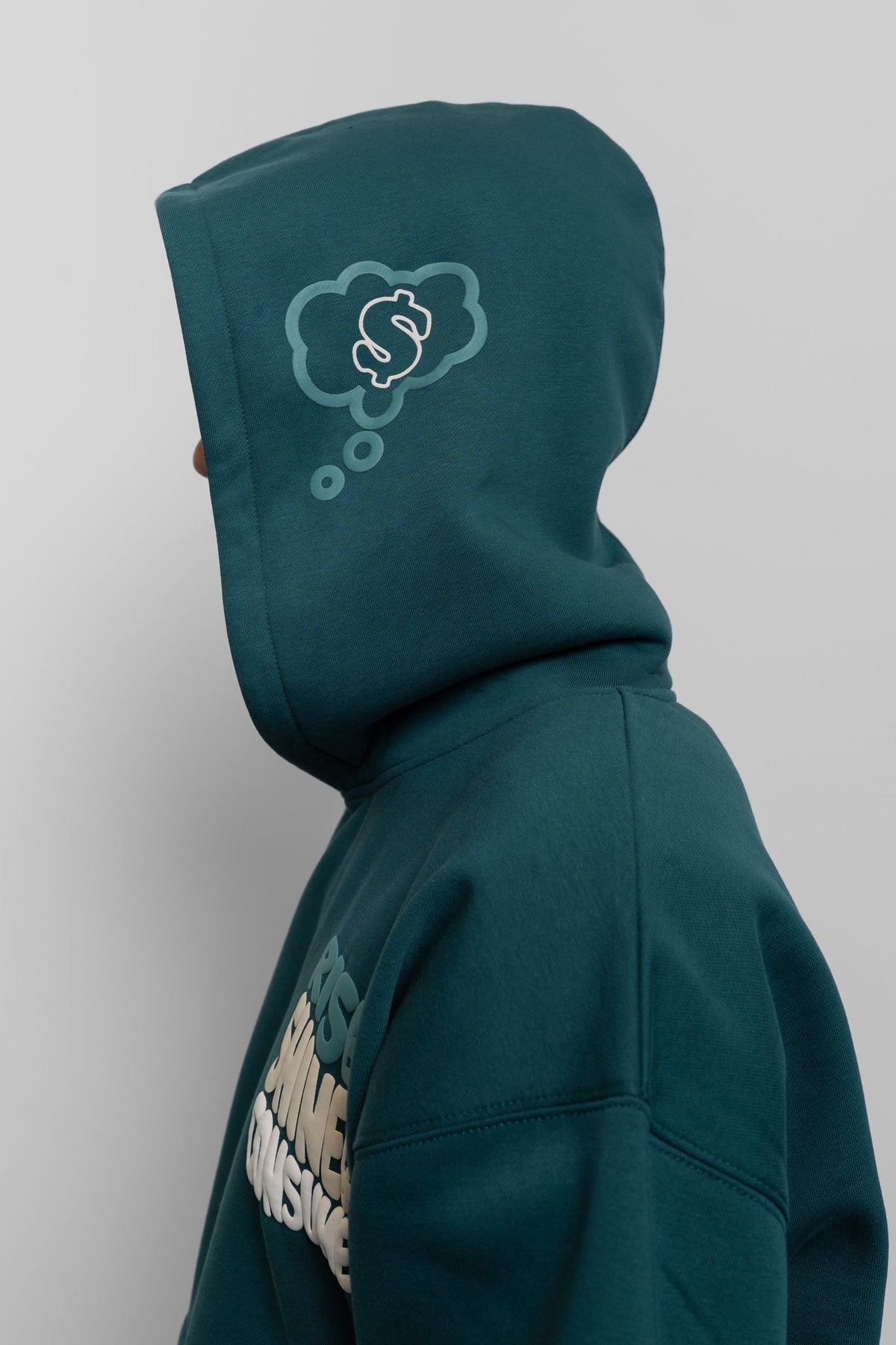 Fresh Flavours Rise, Shine & Consume Jogger – Deep Green – detail view