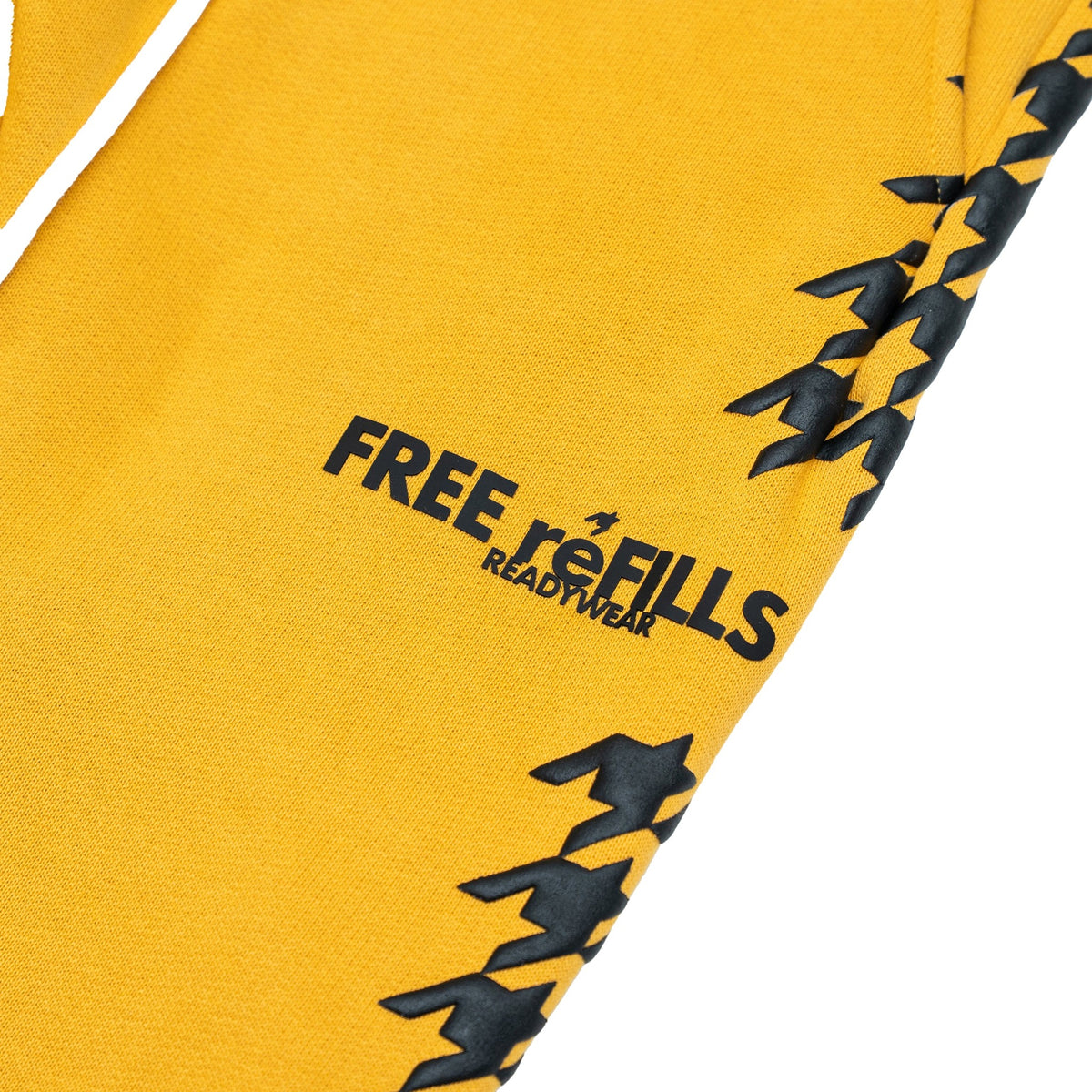 Free Refills Flyer Flare Sweatpants – Yellow – detail view
