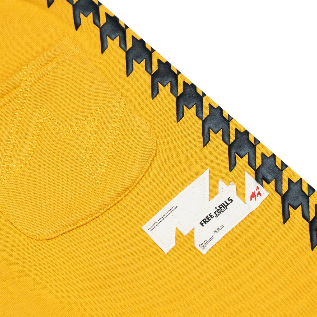 Free Refills Flyer Flare Sweatpants – Yellow – detail 3