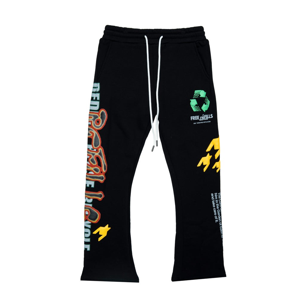 Free Refills FRR Zip-Up Bottom – Black