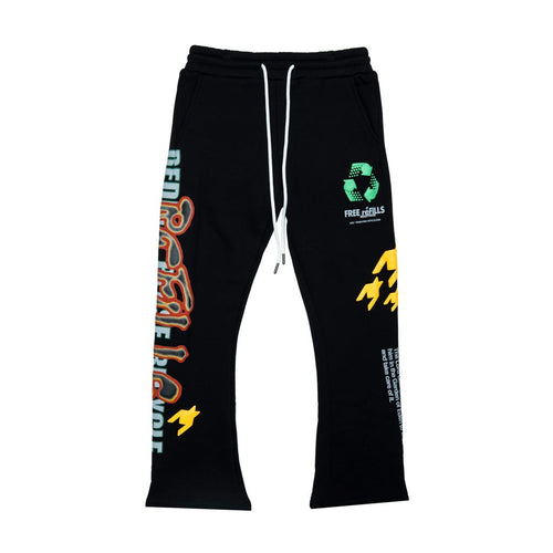 Free Refills FRR Zip-Up Bottom – Black