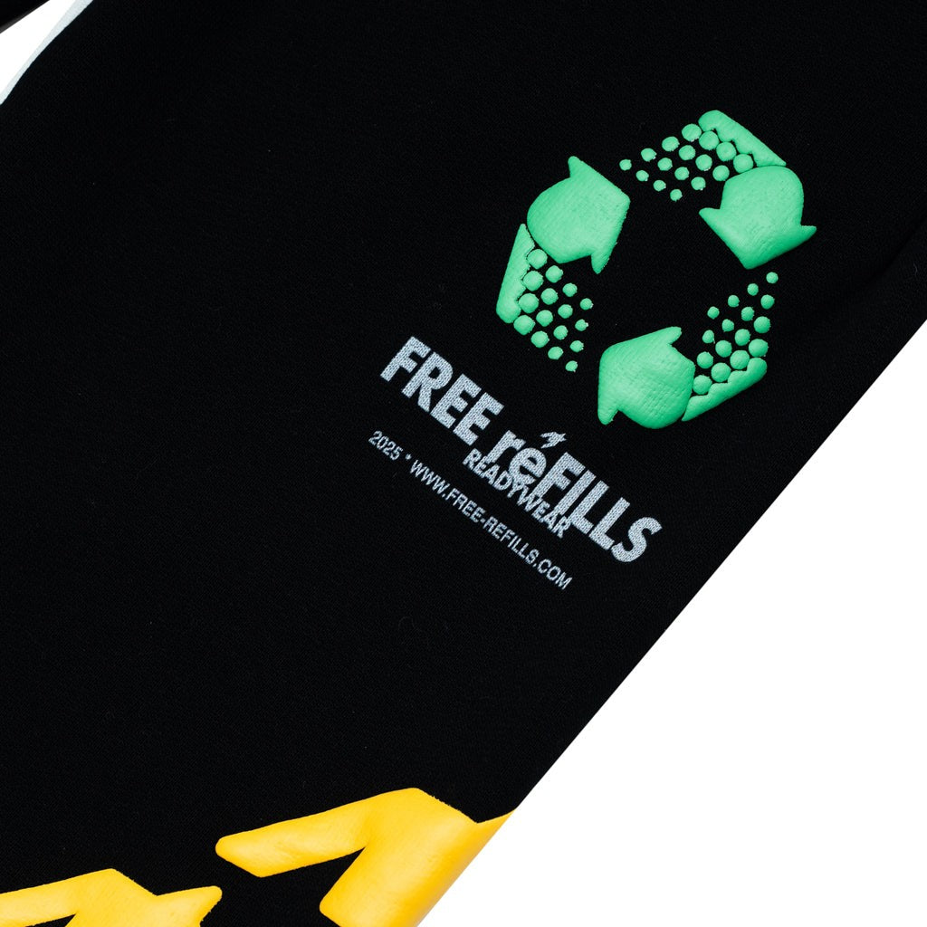 Free Refills FRR Zip-Up Set – Black – detail 3