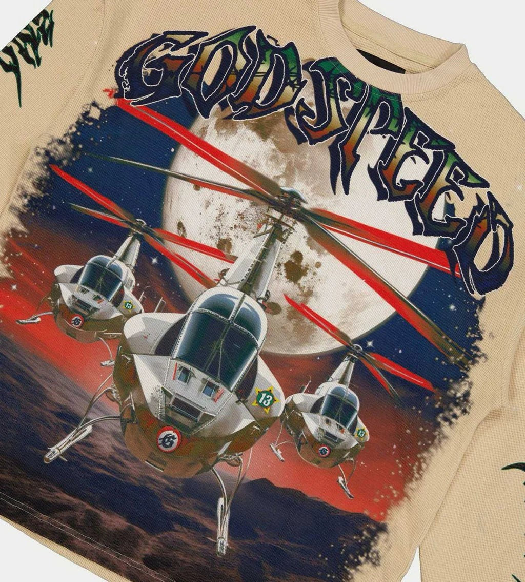 Godspeed Airstrike Thermal – Bone – detail view