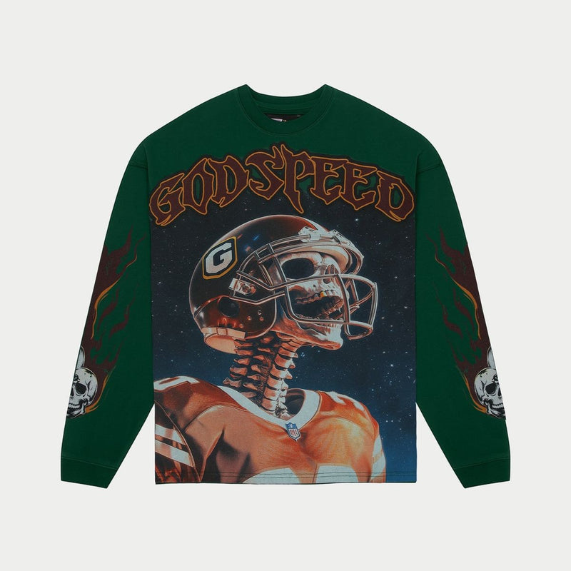 Godspeed Morale L/S Tee – Green