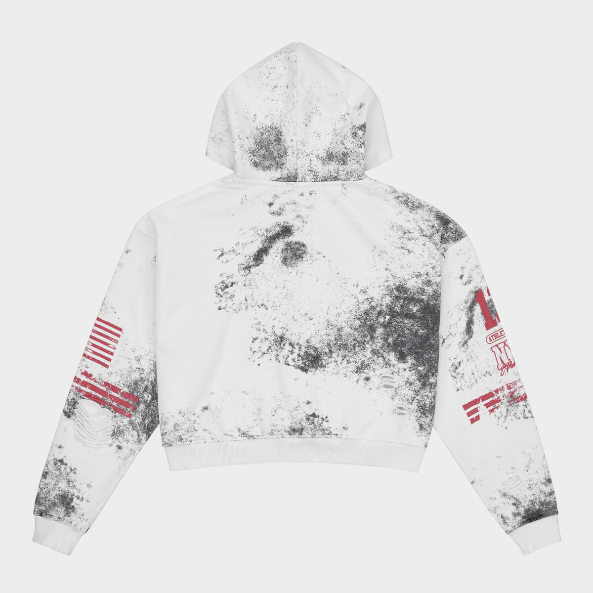 Godspeed Roadster Zip Hoodie – White – back view