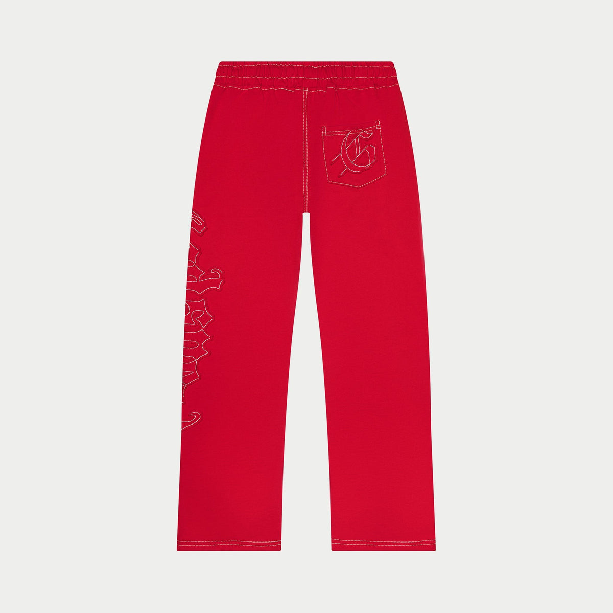Godspeed OG Logo Sweatsuit Stitched Bottom – Red 2