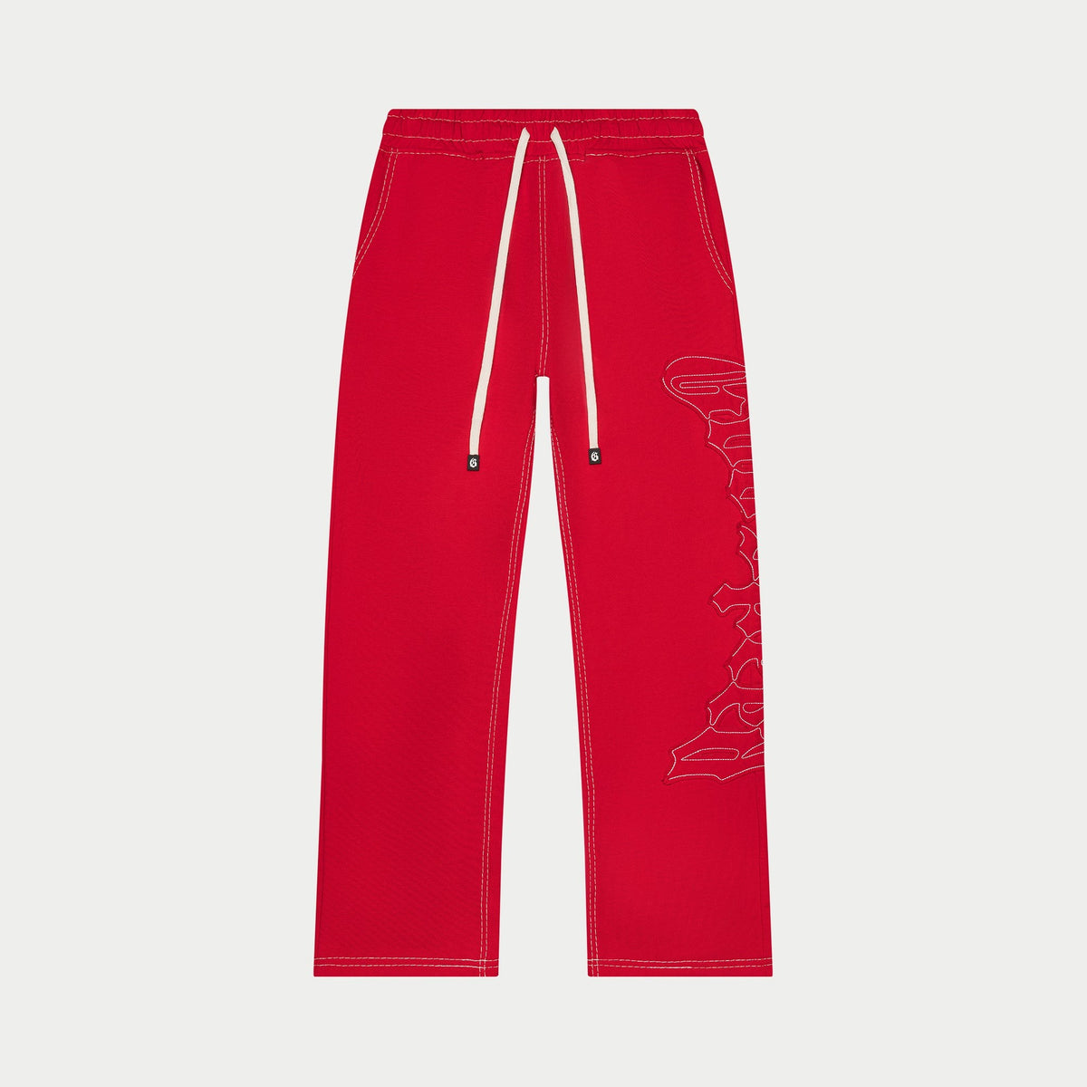 Godspeed OG Logo Sweatsuit Stitched Bottom – Red
