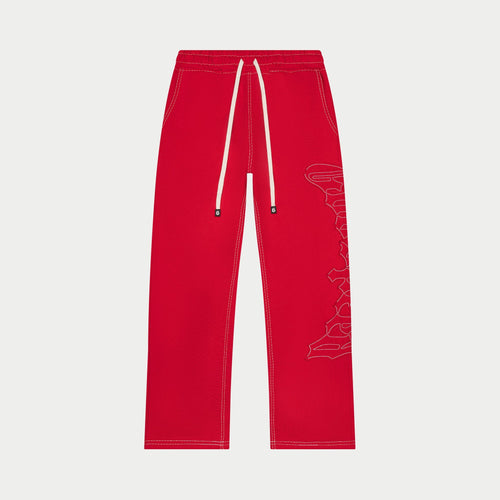 Godspeed OG Logo Sweatsuit Stitched Bottom – Red