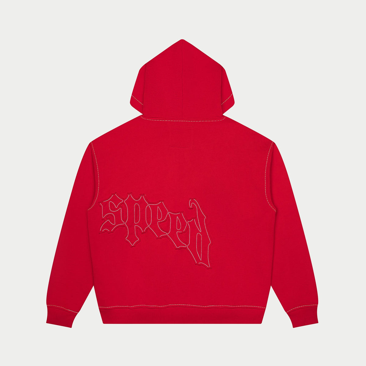 Godspeed OG Logo Sweatsuit Stitched Top – Red 2