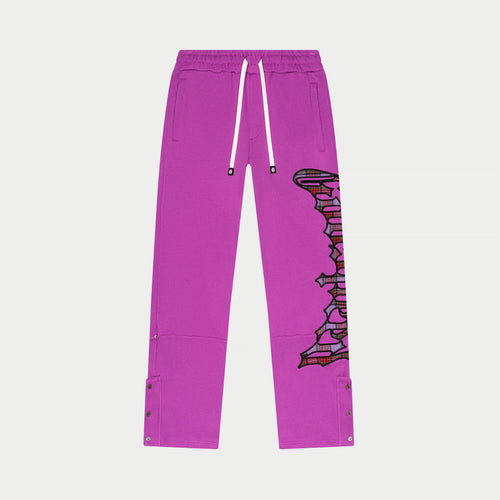 Godspeed OG Logo Sweatsuit Bottom – Pink Plaid
