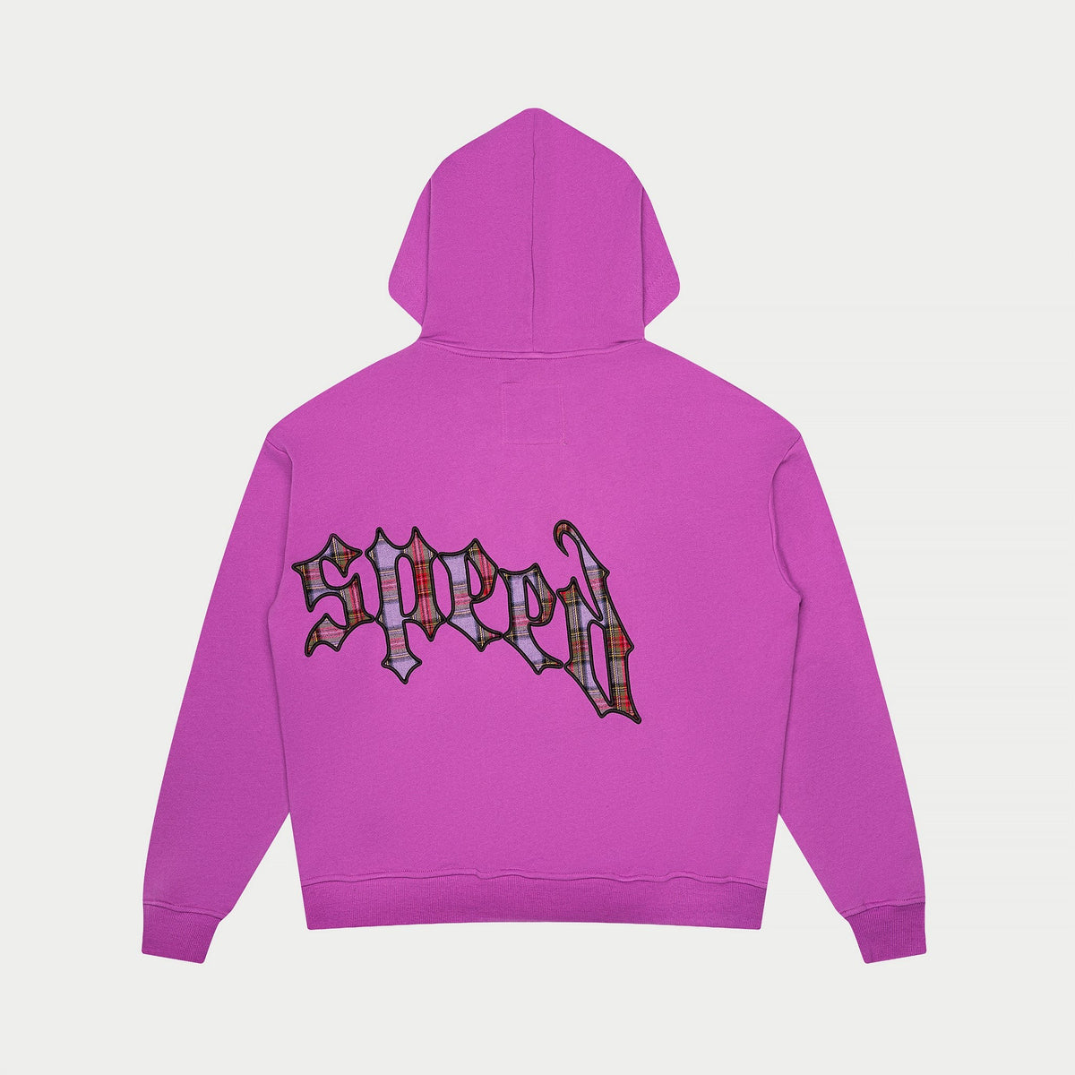 Godspeed OG Logo Sweatsuit Top – Pink Plaid 2