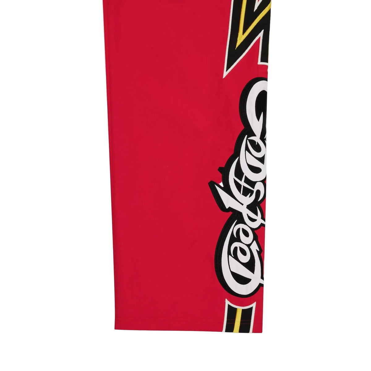 Godspeed New Age Trackpants – Red – detail view