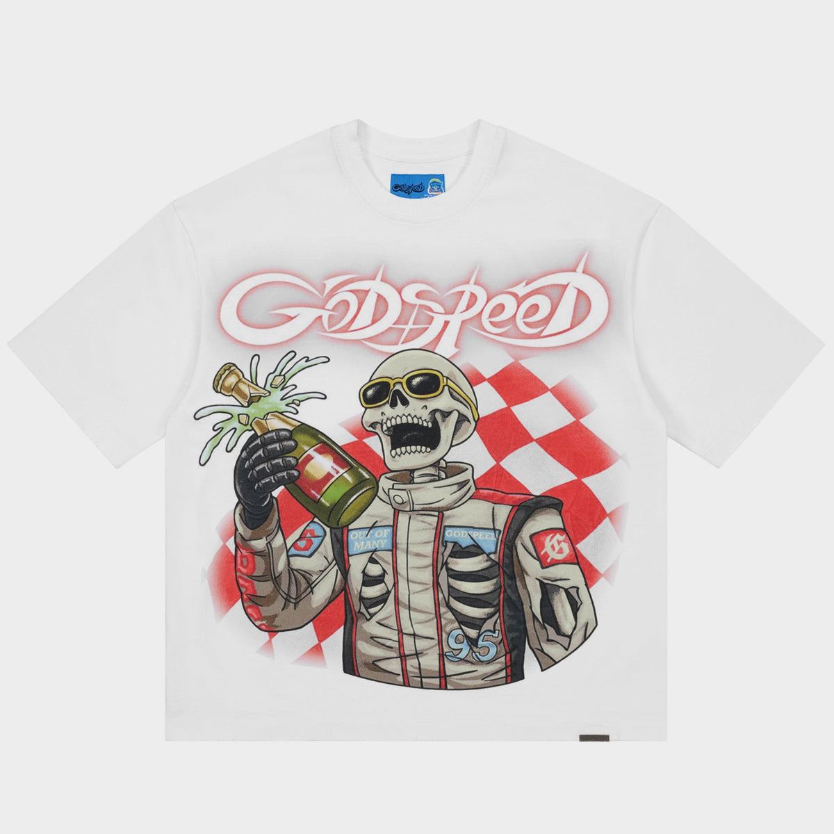 Godspeed Winner T-Shirt – White – front view