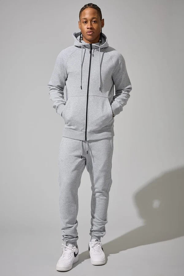 Jordan Craig Uptown Set – Grey – on model