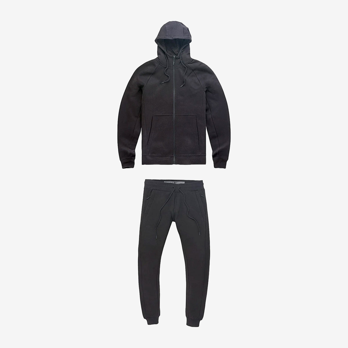Jordan Craig Uptown Jogger Set – Black – full set, front