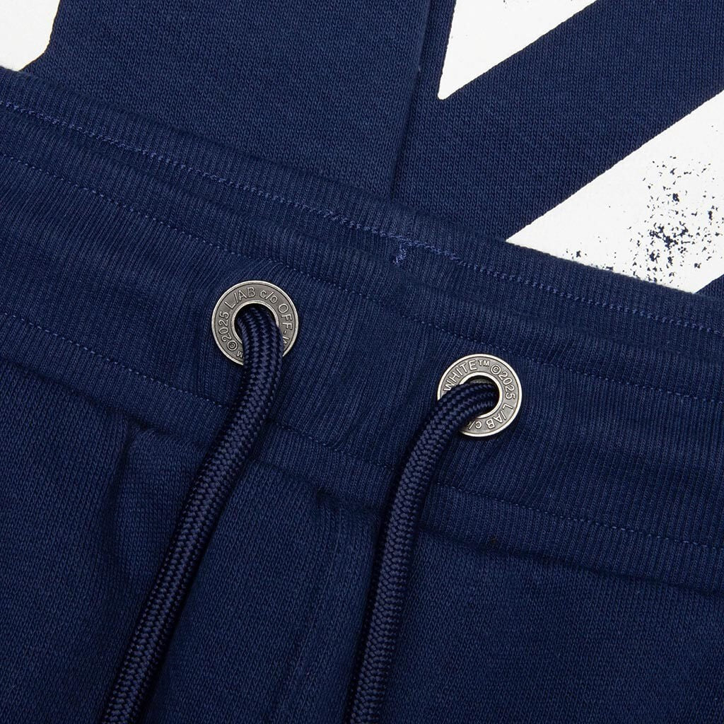 Off-White Diagonal Jogger Pants – Marine – detail view