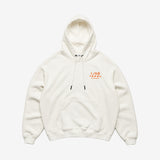Off-White Core Diagonal Hoodie – White/Orange