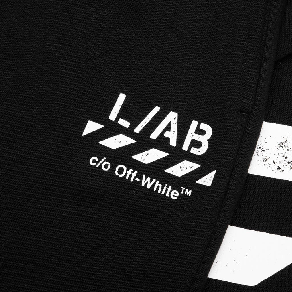 Off-White Diagonal Jogger Pants – Black – detail 3