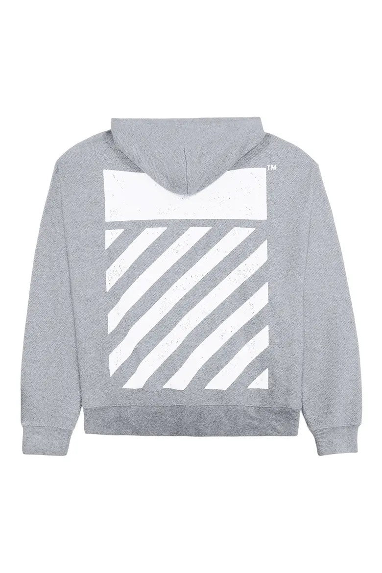 Off-White Core Diagonal Top – Grey 2