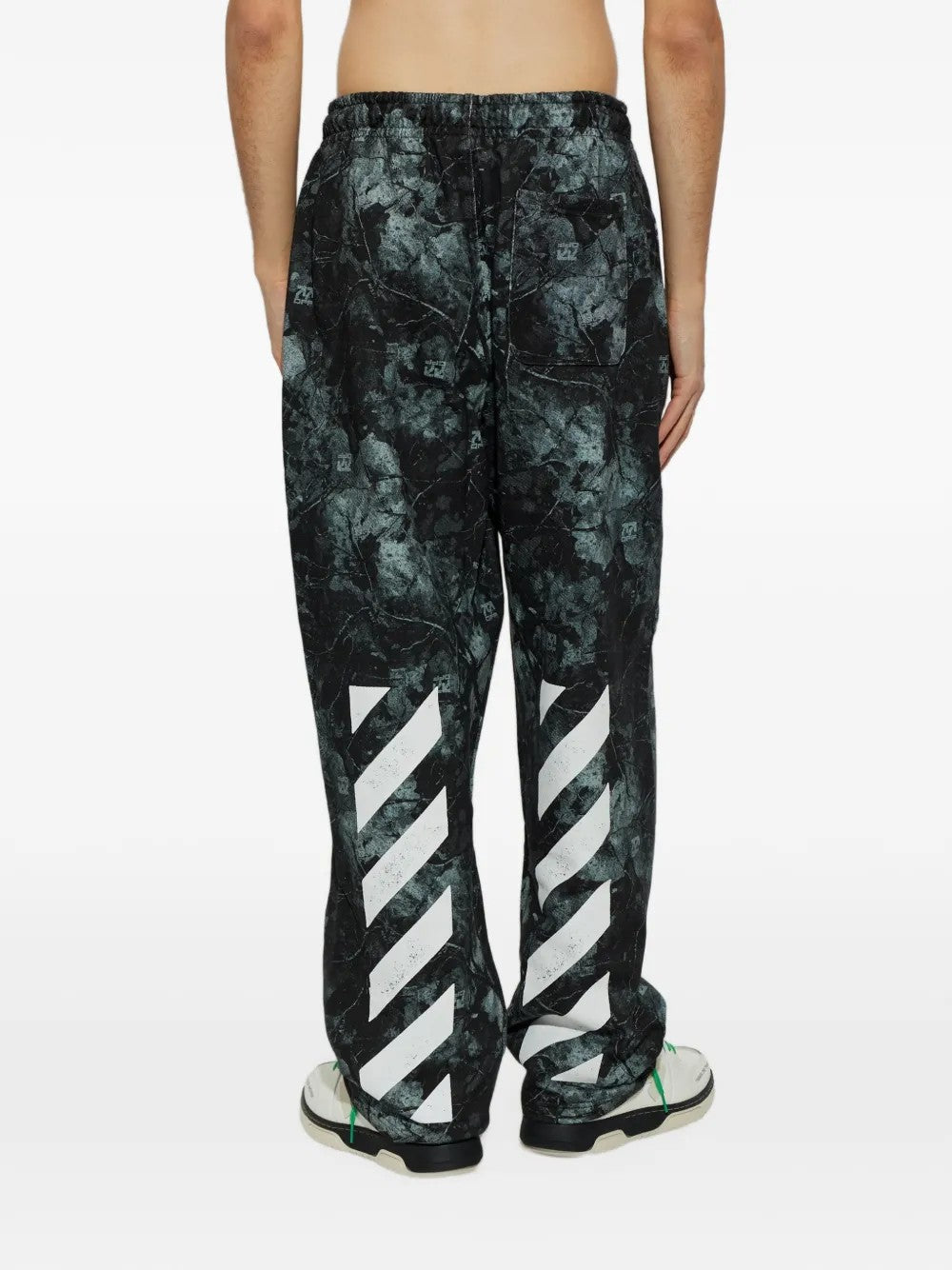 Off-White Printed Camo Bottom – Black 2