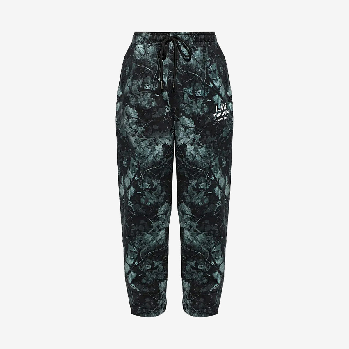 Off-White Printed Camo Bottom – Black