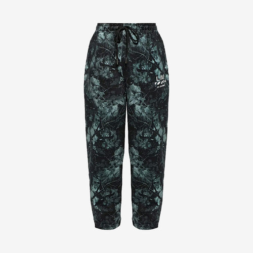 Printed Camo Joggers – Black